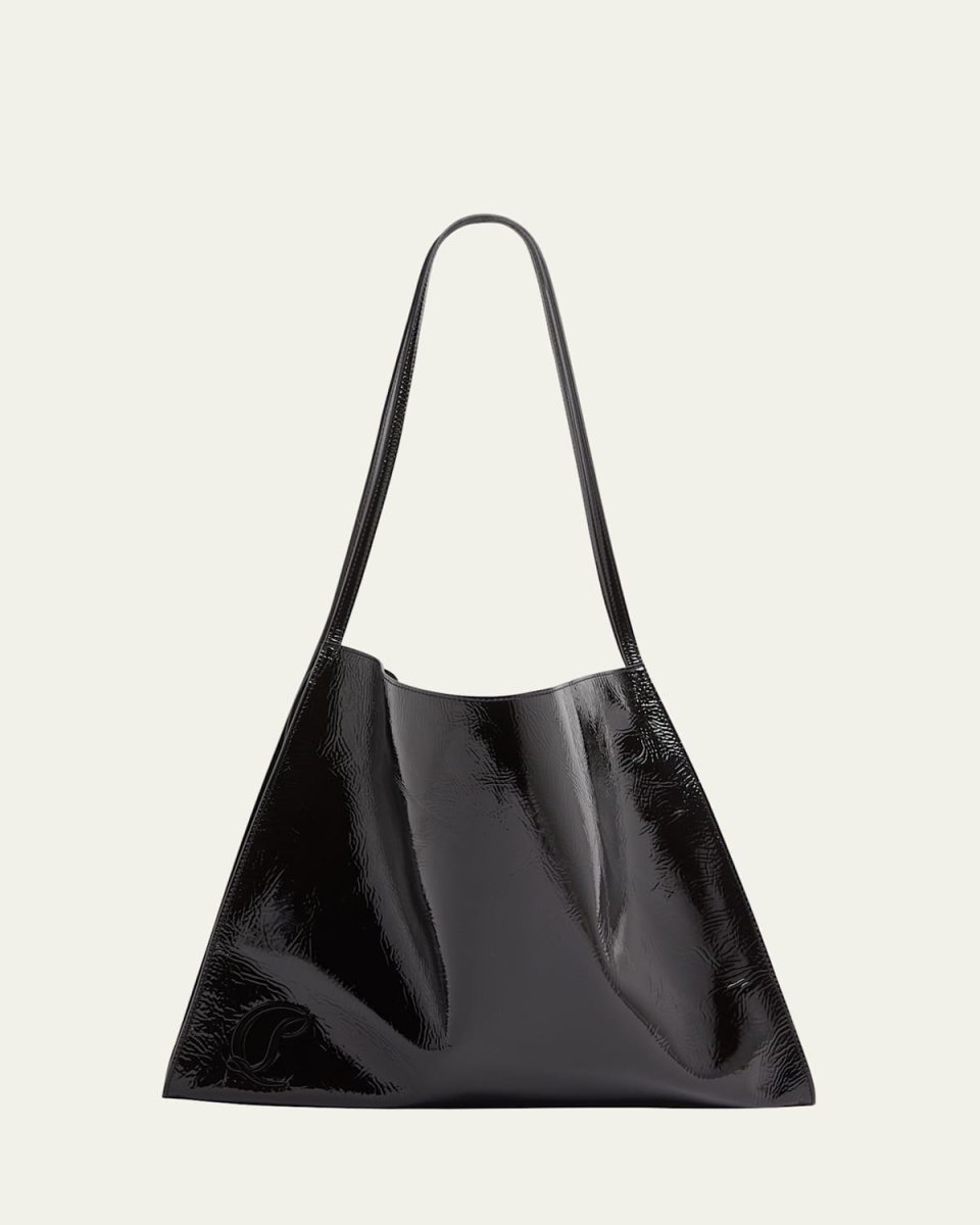 Le 54 Small Patent Leather Tote Bag